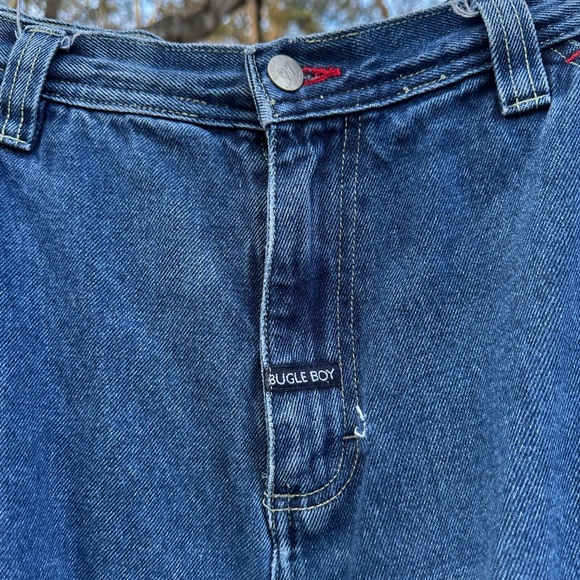 Rare Vintage Bugle Boy jeans that turn into shorts/capris - Picture 15 of 15